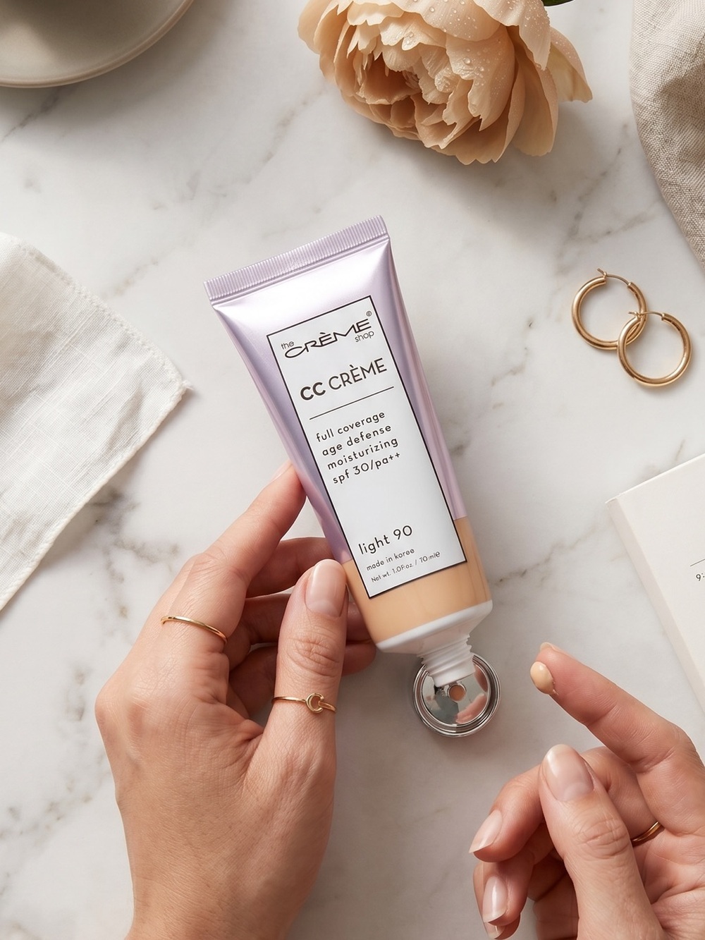 The Crème Shop CC Crème - Light 90 (Beige)